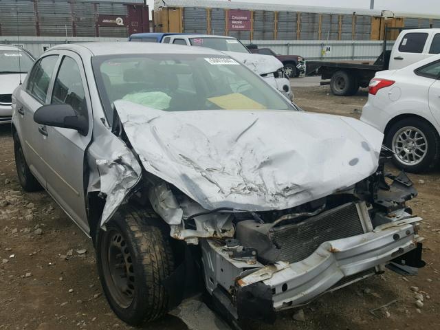 1G1AK52F357572944 - 2005 CHEVROLET COBALT SILVER photo 1