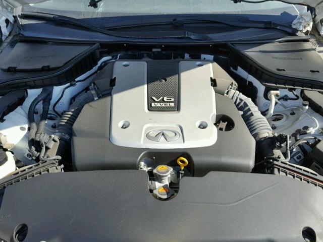 JN1BV7APXEM671919 - 2014 INFINITI Q50 BASE Blanco foto 7