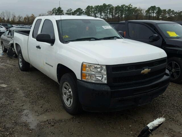 1GCEC19029Z294385 - 2009 CHEVROLET SILVERADO WHITE photo 1