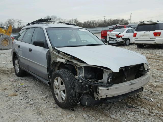 4S4BP61C257319958 - 2005 SUBARU LEGACY OUT SILVER photo 1