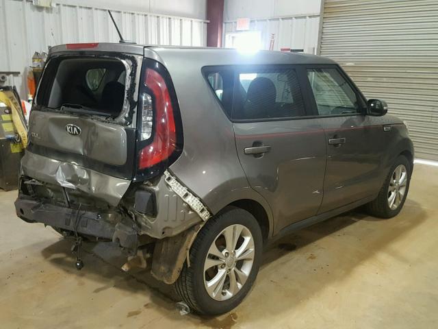 KNDJP3A55E7027480 - 2014 KIA SOUL + GRAY photo 4