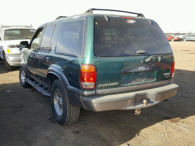 1FMZU83P7YZA56409 - 2000 FORD EXPLORER X GREEN photo 3