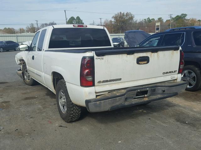 2GCEC19V741209800 - 2004 CHEVROLET SILVERADO WHITE photo 3