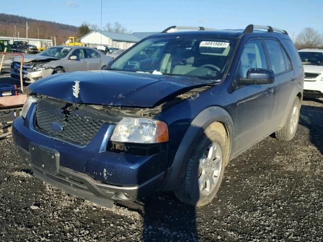 1FMDK05197GA29751 - 2007 FORD FREESTYLE BLUE photo 2