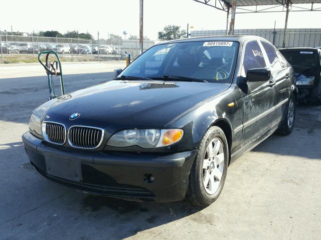 WBAET37485NJ85302 - 2005 BMW 325 I BLACK photo 2