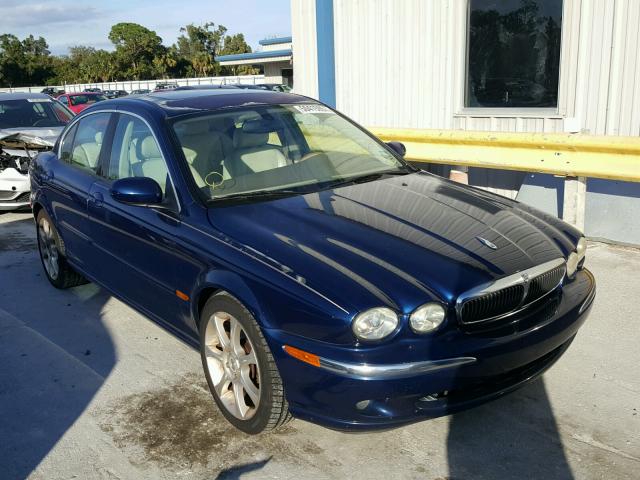 SAJEA51D53XD15037 - 2003 JAGUAR X-TYPE 2.5 BLUE photo 1