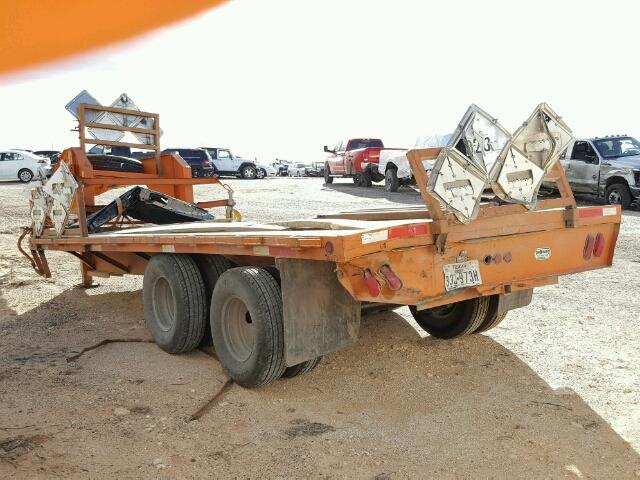 5UTGN1626DM003305 - 2013 TIGR TRAILER ORANGE photo 3