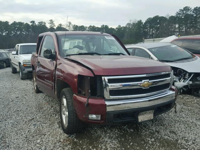 3GCEC23J89G174503 - 2009 CHEVROLET SILVERADO MAROON photo 1