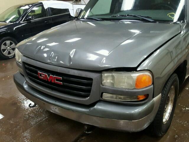 2GTEC19T411361074 - 2001 GMC NEW SIERRA GRAY photo 9