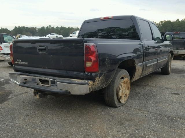 2GCEC13Z671141862 - 2007 CHEVROLET SILVERADO BLACK photo 4