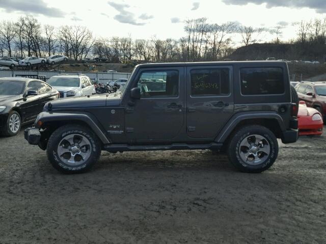 1C4BJWEG6HL547122 - 2017 JEEP WRANGLER U GRAY photo 9