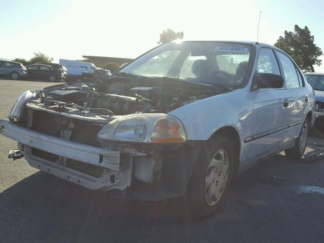 1HGEJ6600TL055212 - 1996 HONDA CIVIC LX WHITE photo 2