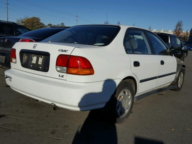 1HGEJ6600TL055212 - 1996 HONDA CIVIC LX WHITE photo 4