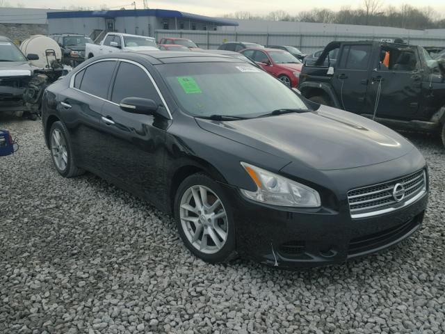 1N4AA5AP6AC843085 - 2010 NISSAN MAXIMA S BLACK photo 1