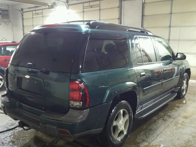 1GNES16S256199966 - 2005 CHEVROLET TRAILBLAZE GREEN photo 4