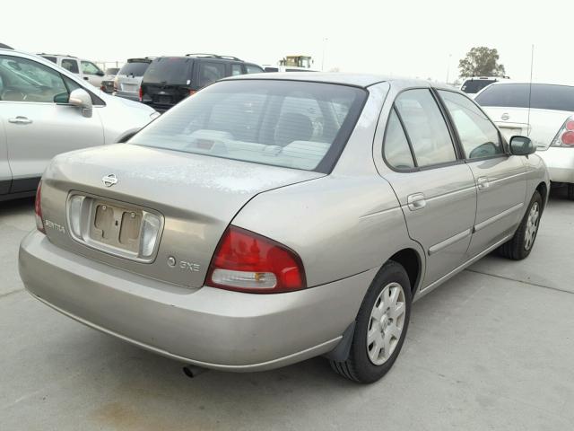 3N1CB51D11L492311 - 2001 NISSAN SENTRA XE SILVER photo 4