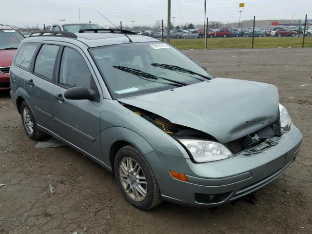 1FAFP36N65W132264 - 2005 FORD FOCUS ZXW GRAY photo 1