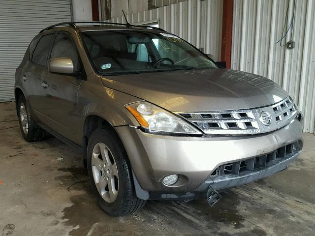 JN8AZ08T14W221767 - 2004 NISSAN MURANO SL BROWN photo 1