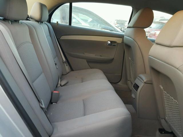 1G1ZB5EB3AF262496 - 2010 CHEVROLET MALIBU LS SILVER photo 6