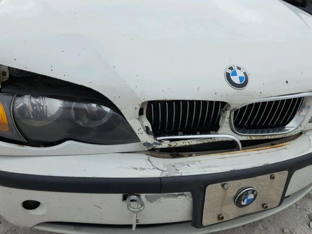 WBAET37414NJ81977 - 2004 BMW 325 I WHITE photo 9