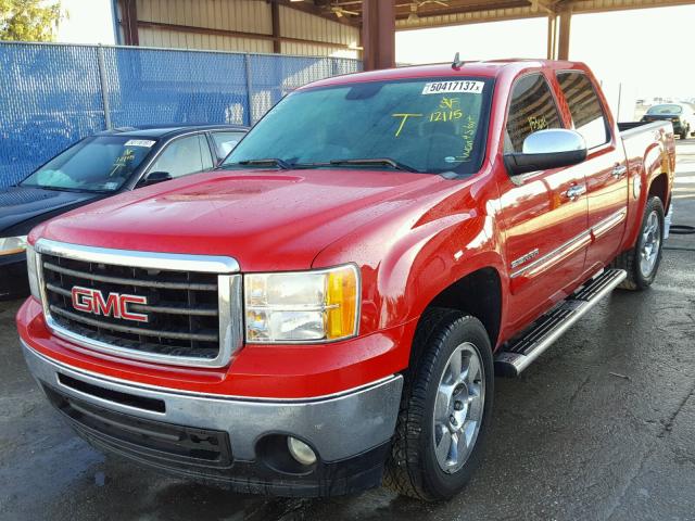 3GTP1VE0XBG313590 - 2011 GMC SIERRA C15 RED photo 2