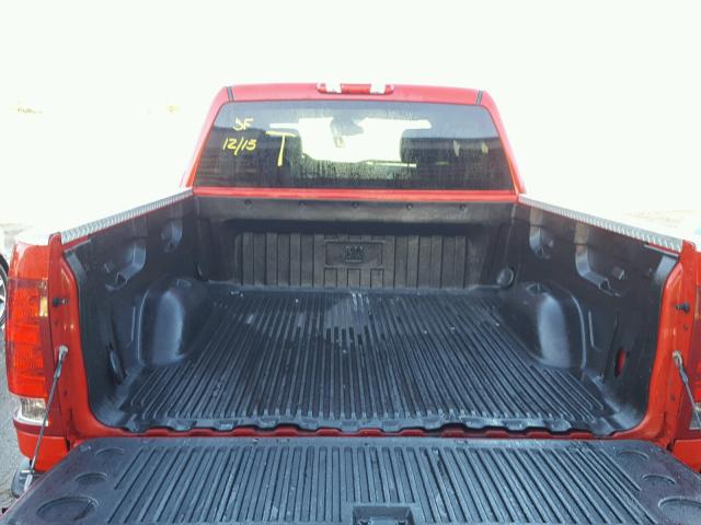 3GTP1VE0XBG313590 - 2011 GMC SIERRA C15 RED photo 9