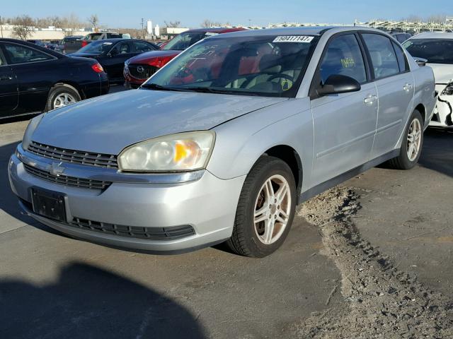 1G1ZT54845F233095 - 2005 CHEVROLET MALIBU LS SILVER photo 2