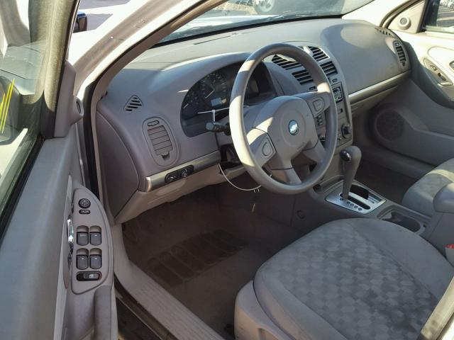 1G1ZT54845F233095 - 2005 CHEVROLET MALIBU LS SILVER photo 9