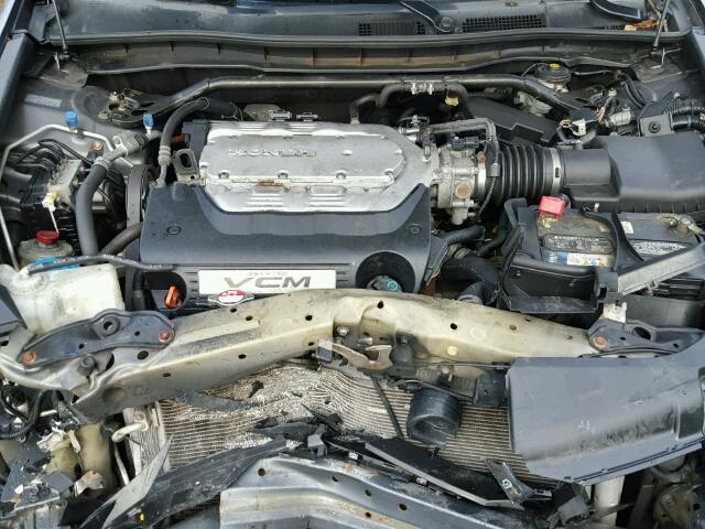 1HGCP36848A062399 - 2008 HONDA ACCORD EXL GRAY photo 7