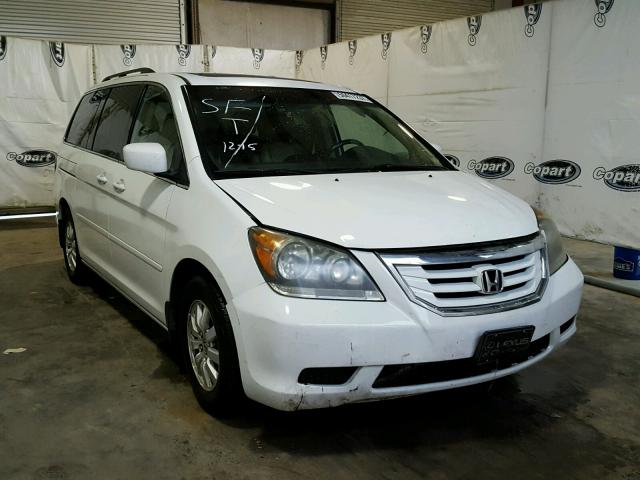 5FNRL38768B046107 - 2008 HONDA ODYSSEY EX WHITE photo 1