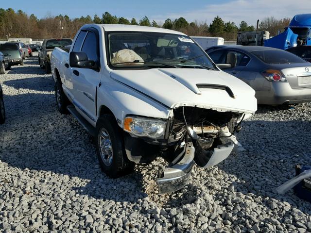 3D7KA28D94G160782 - 2004 DODGE RAM 2500 S WHITE photo 1
