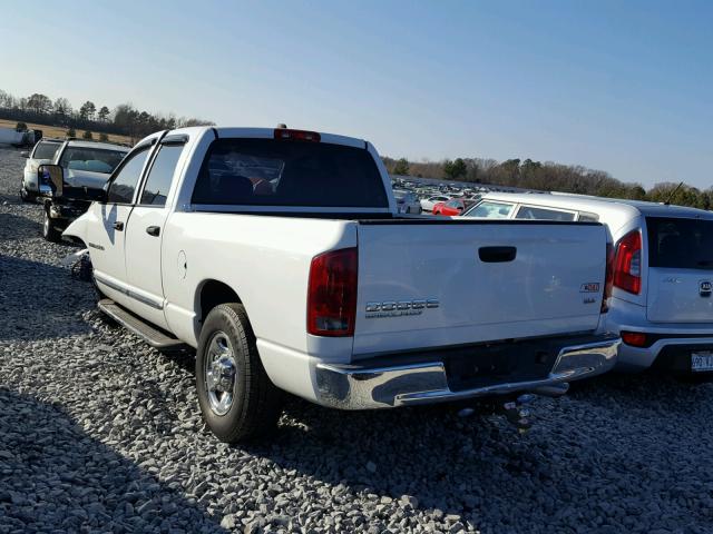 3D7KA28D94G160782 - 2004 DODGE RAM 2500 S WHITE photo 3