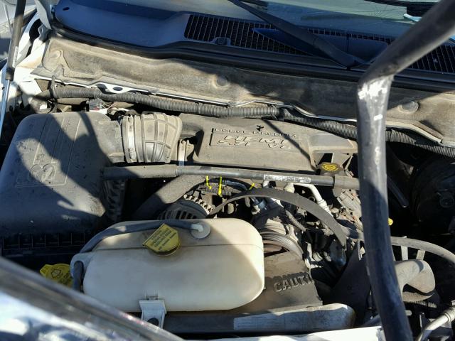 3D7KA28D94G160782 - 2004 DODGE RAM 2500 S WHITE photo 7