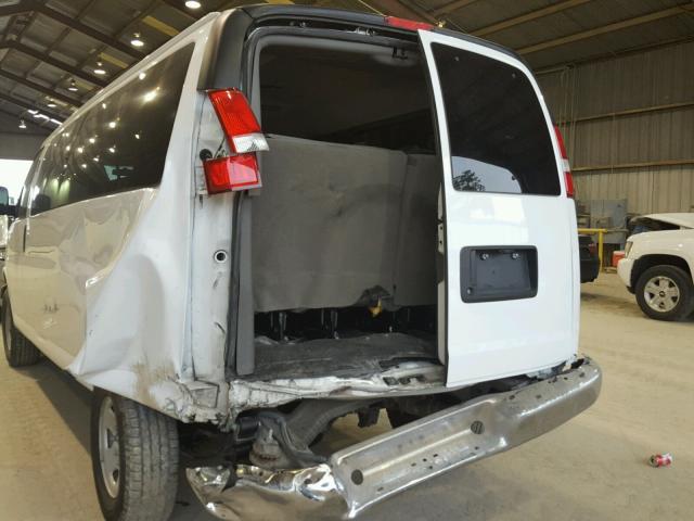 1GAZGPFG5G1156662 - 2016 CHEVROLET EXPRESS G3 WHITE photo 9