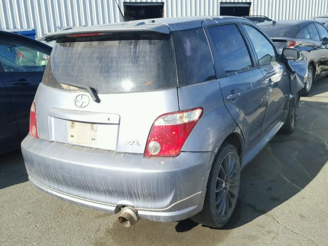 JTKKT624165008468 - 2006 TOYOTA SCION XA BLUE photo 4