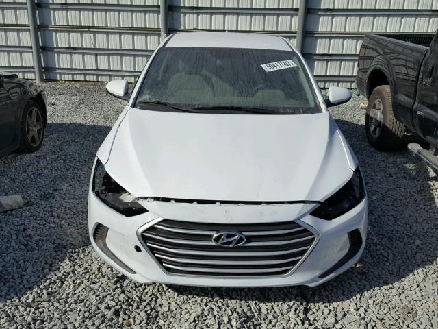 5NPD74LF1HH191902 - 2017 HYUNDAI ELANTRA SE WHITE photo 9