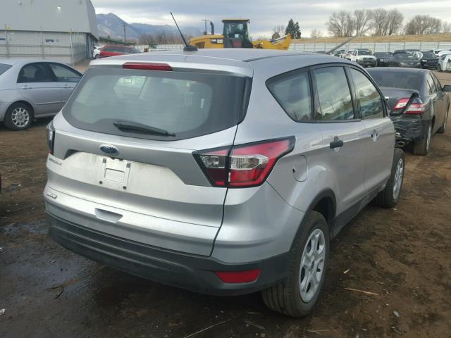 1FMCU0F72HUE36127 - 2017 FORD ESCAPE S SILVER photo 4