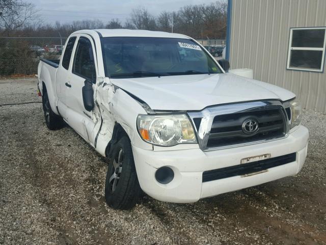 5TETX22N19Z664513 - 2009 TOYOTA TACOMA ACC WHITE photo 1