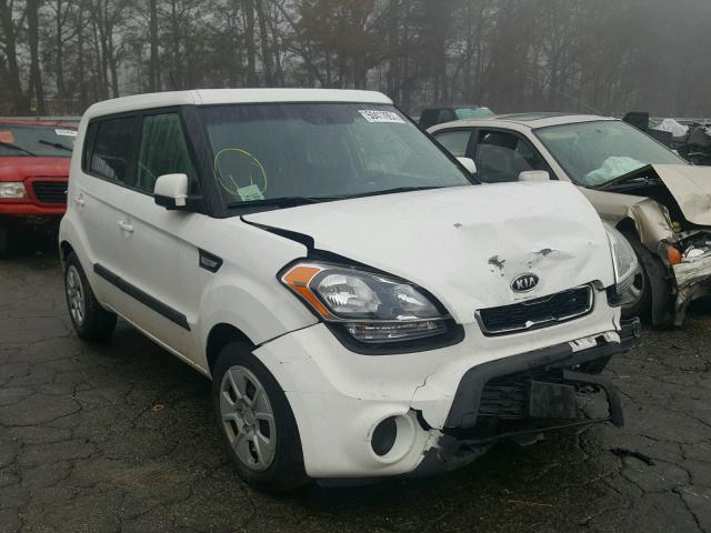 KNDJT2A55C7421936 - 2012 KIA SOUL WHITE photo 1