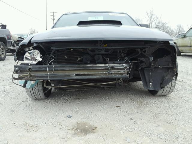 1ZVFT84N355188610 - 2005 FORD MUSTANG BLACK photo 9