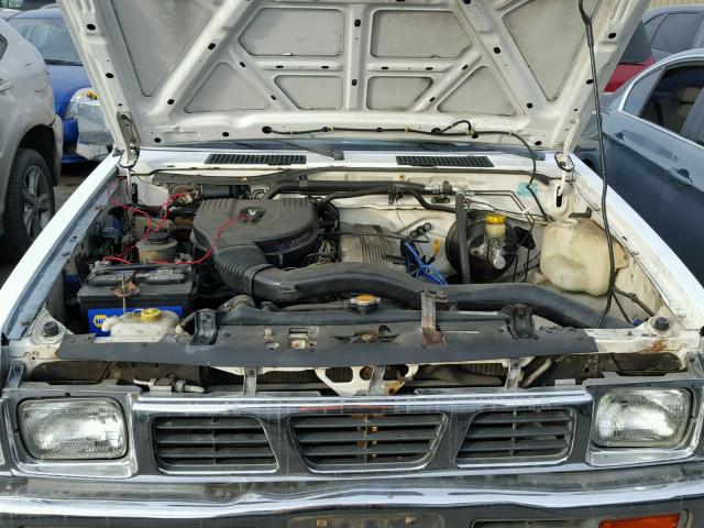 1N6SD11S2VC406223 - 1997 NISSAN TRUCK BASE WHITE photo 7