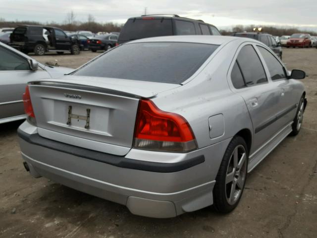 YV1RH52Y542370509 - 2004 VOLVO S60 R SILVER photo 4