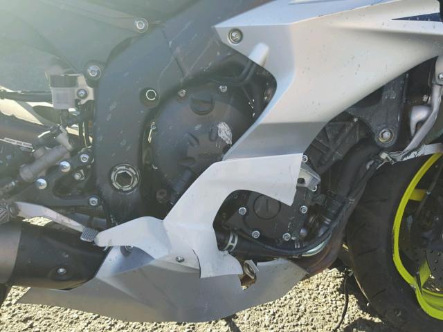 JYARJ28Y1HA000357 - 2017 YAMAHA YZFR6 C GRAY photo 7