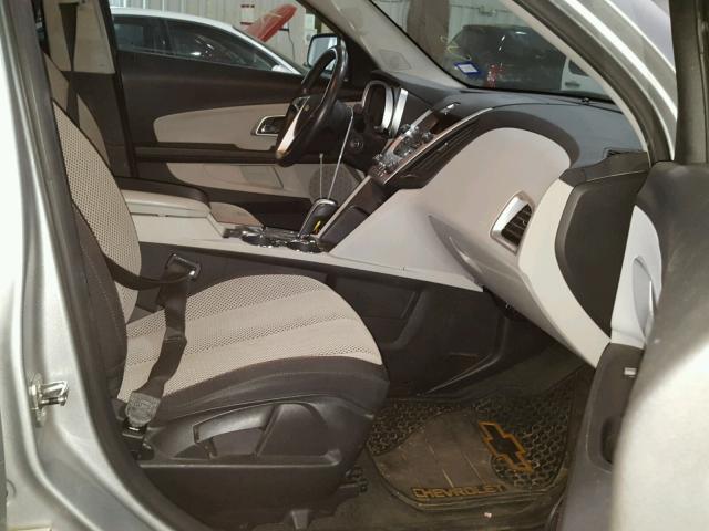 2GNALDEC2B1168839 - 2011 CHEVROLET EQUINOX LT SILVER photo 5