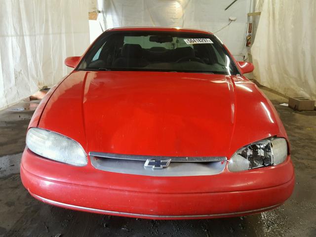 2G1WW12M5W9241817 - 1998 CHEVROLET MONTE CARL RED photo 9