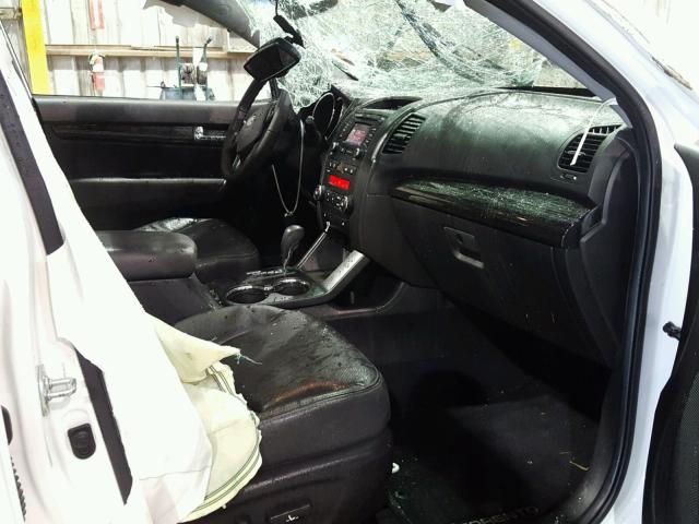 5XYKU4A22DG391852 - 2013 KIA SORENTO EX Ağ foto 5