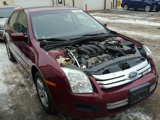 3FAFP07116R122630 - 2006 FORD FUSION SE RED photo 1
