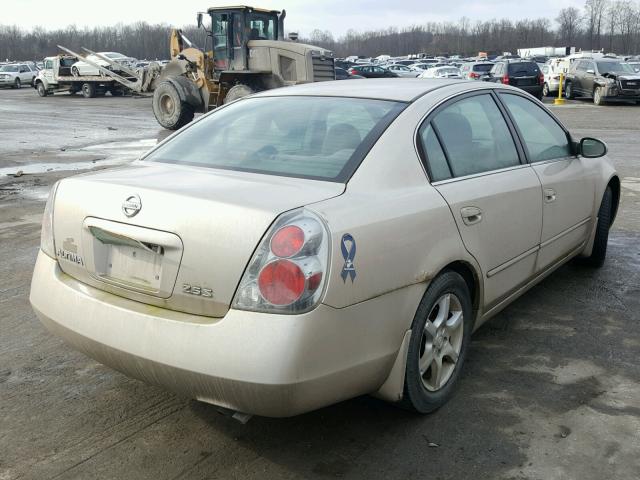 1N4AL11D55N440525 - 2005 NISSAN ALTIMA S GOLD photo 4