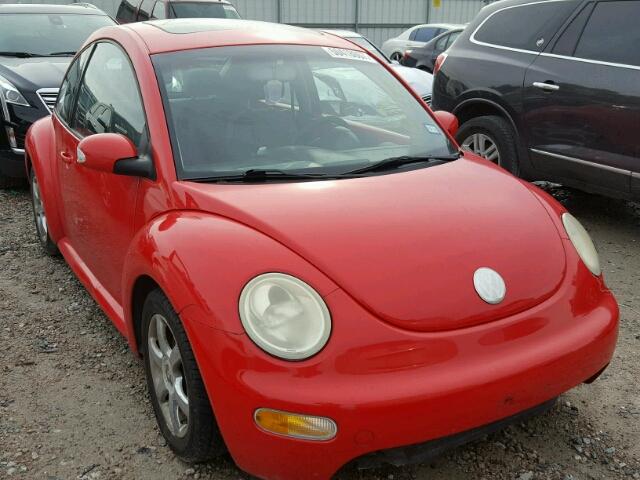 3VWCD31C84M406300 - 2004 VOLKSWAGEN NEW BEETLE 红色 照片 1