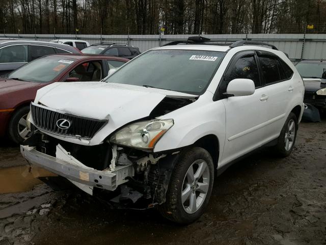 JTJHA31U340019602 - 2004 LEXUS RX 330 WHITE photo 2